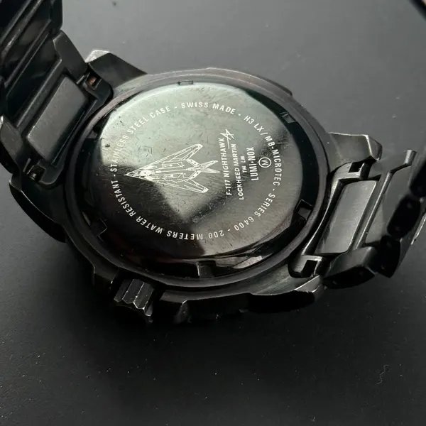 LUMINOX F-117 NIGHTHAWK 6400 SERIES หลุดจำนำ รูปที่ 5