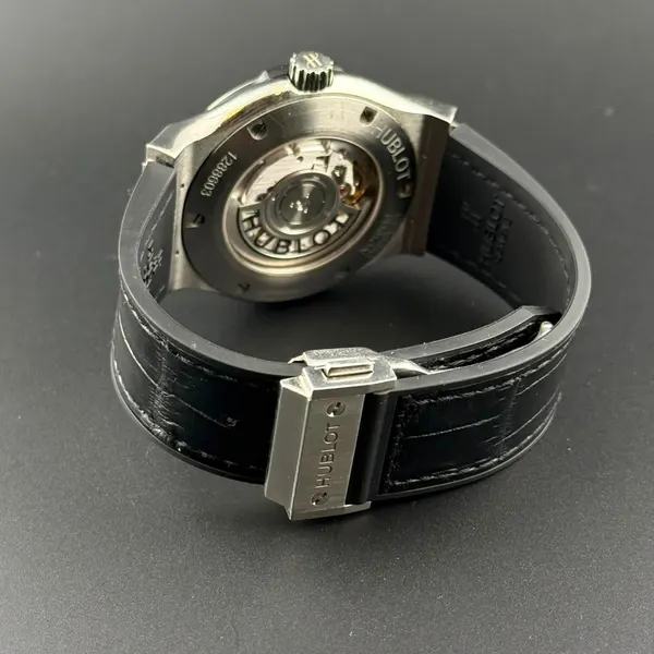 Hublot Classic Fusion Automatic Titanium  Diamonds after setting หลุดจำนำ รูปที่ 5