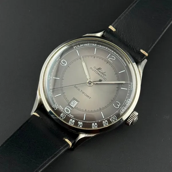 MIDO Multifort Patrimony Automatic gray dial หลุดจำนำ รูปที่ 2