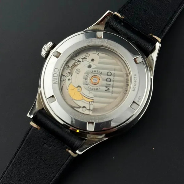 MIDO Multifort Patrimony Automatic gray dial หลุดจำนำ รูปที่ 4